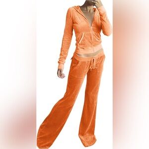 Orange “Juicy” Tracksuit 🍊🧡